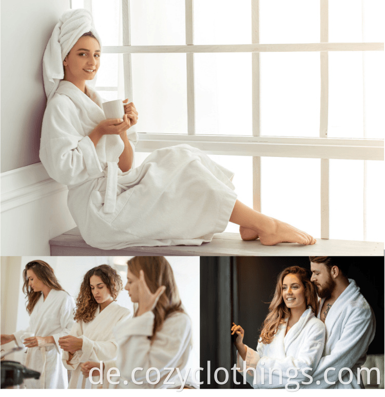 Soft Bamboo Bathrobe 